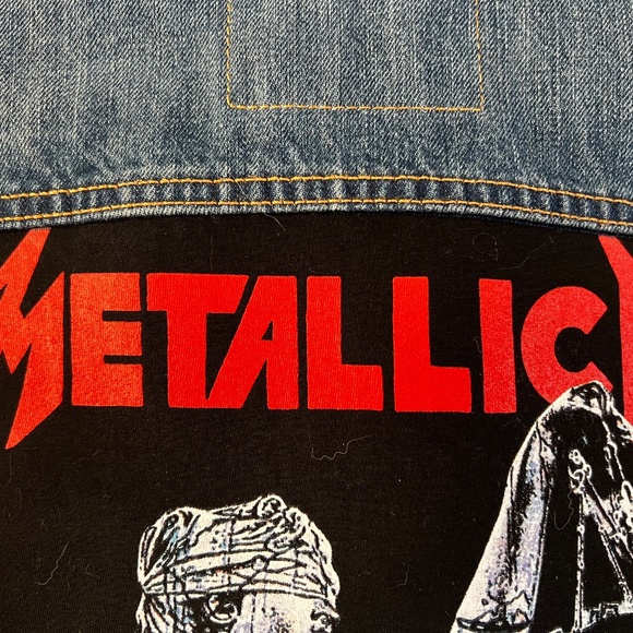 Metallica Jean/denim Jacket - Picture 7 of 13
